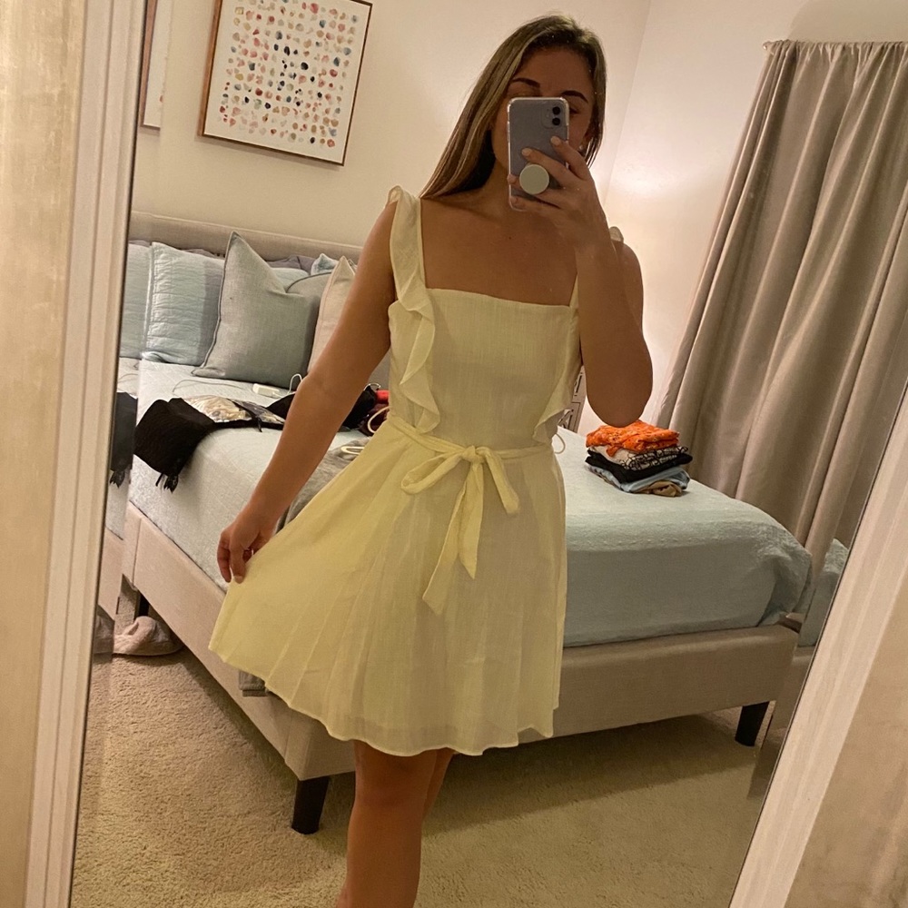 Dainty Yellow Dress